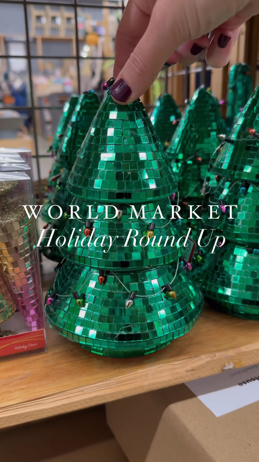 World market holiday round up
Christmas and holiday items at world market