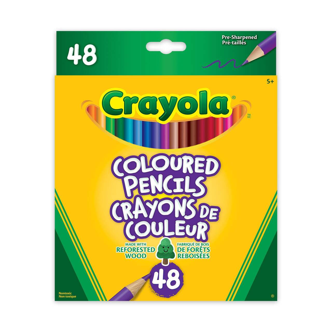 Crayola Coloured Pencils, 48-ct | Canadian Tire