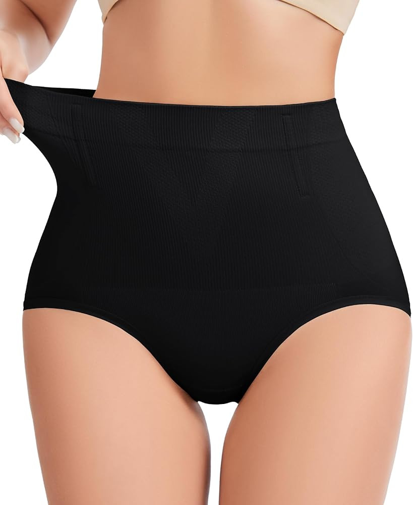 Tummy Control Shapewear Panties - High Waisted Shapewear Underwear for Women Body Shaping Briefs ... | Amazon (US)