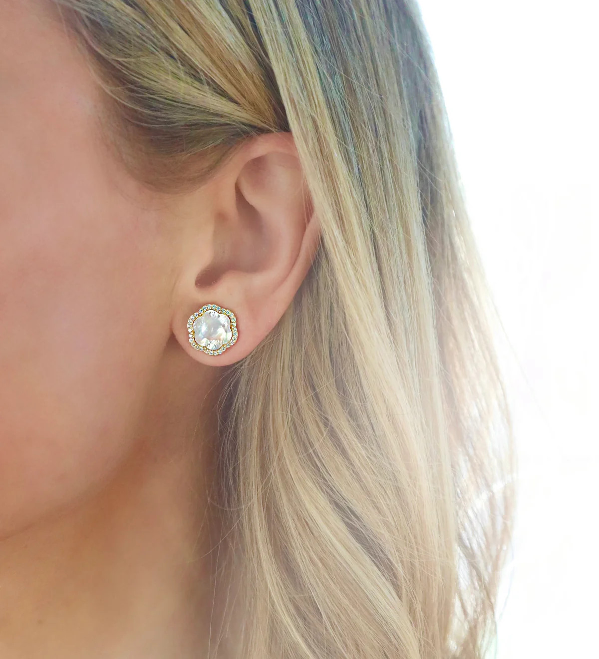 Clementine Stud MOP | ASHA by ADM