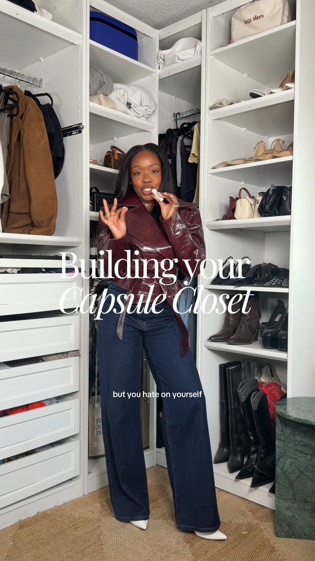 How to find your signature style, follow these 3 tips 🤎✨sharing the secret to a timeless wardrobe to help you define your style DNA and build out a capsule wardrobe filled with pieces you love, will actually wear and reflect who YOU are 🫶🏾 #outfitideas #capsulewardrobe #closetstaples #wardrobeessentials #styleinspo  

#LTKootd #LTKgrwm