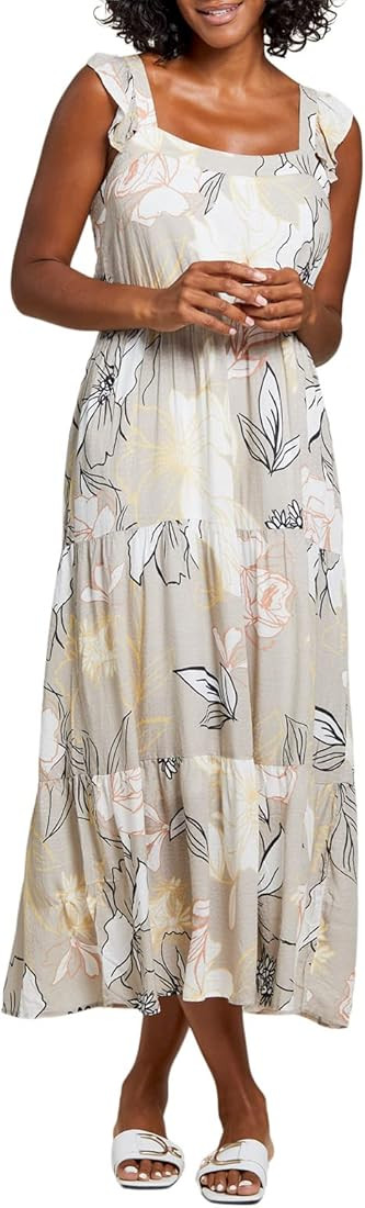 Tribal Women's Lined Slvless Maxi Dress | Amazon (US)