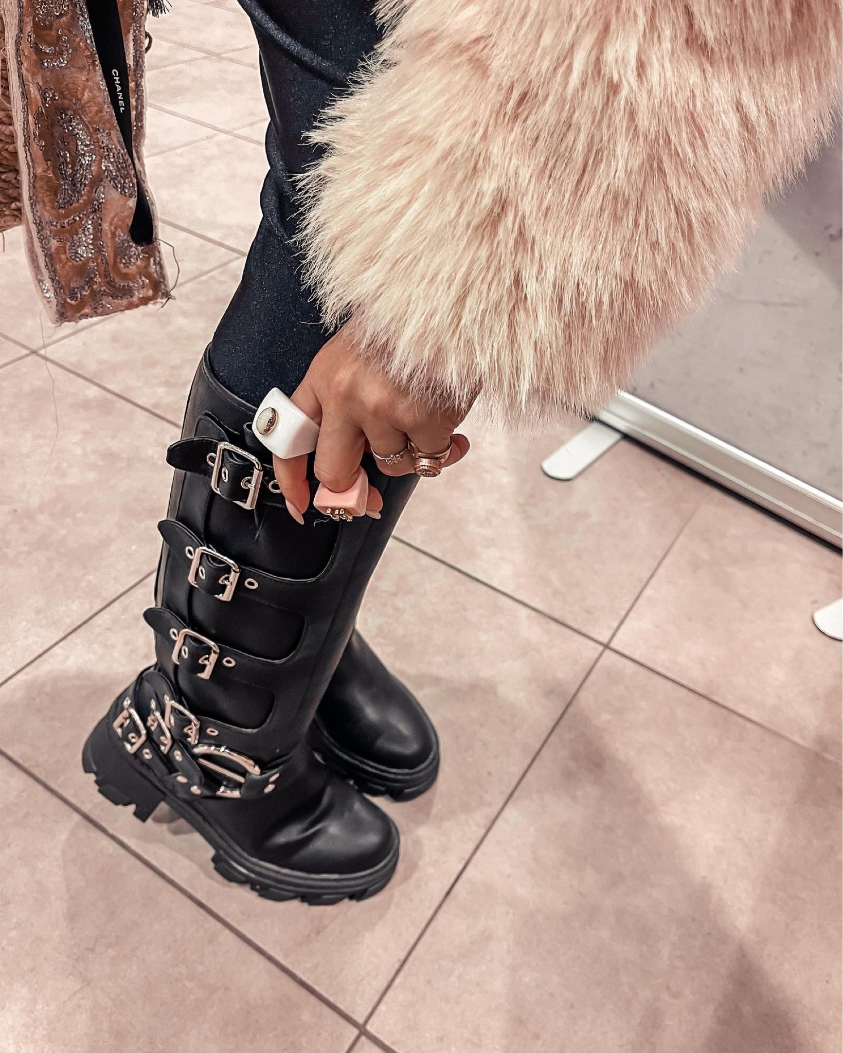 Black buckle boots #stylepiece #buckleboots #trending #plt #pltstyle 

#LTKshoecrush