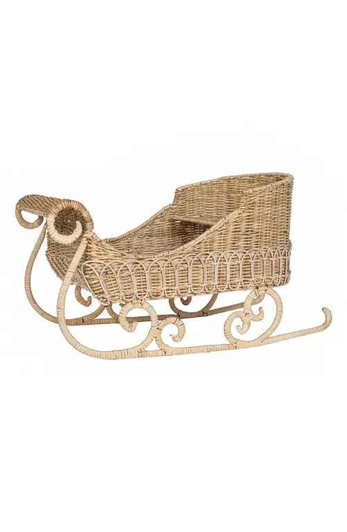 Juliska Provence Rattan Sleigh in Whitewash at Nordstrom | Nordstrom