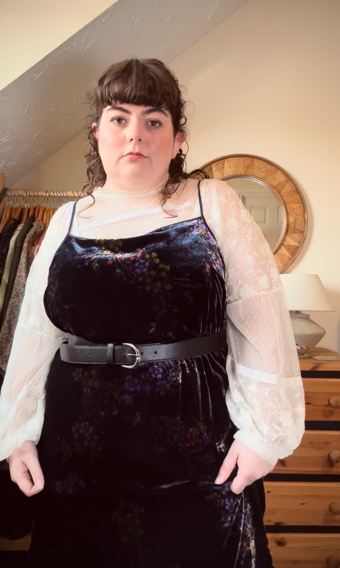 Whimsigoth dark cottagecore outfit 

#LTKuk #LTKautumn