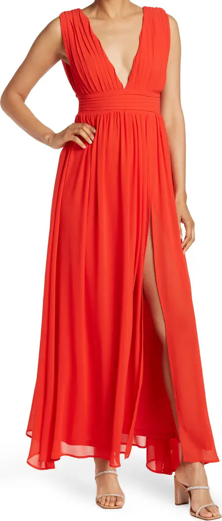 Athen Plunging V-Neck Maxi Dress | Nordstrom Rack
