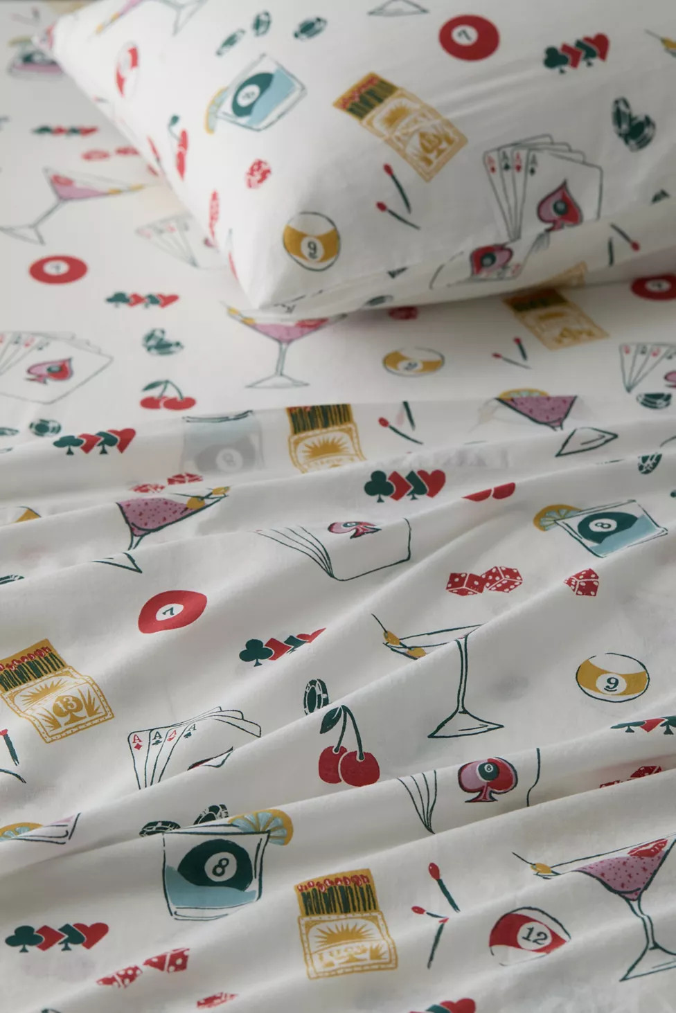 Vegas Baby Core Sheet Set | Urban Outfitters (US and RoW)