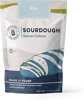 Cultures for Health Rye Sourdough Starter | Heirloom Style Dehydrated Culture for Baking Artisan ... | Amazon (US)