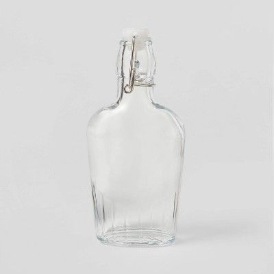 Glass Flask Clear - Made By Design™ | Target