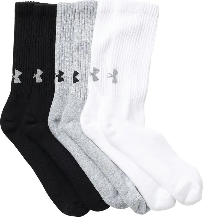 Training Cotton Blend Crew Socks - Pack of 6 | Nordstrom Rack
