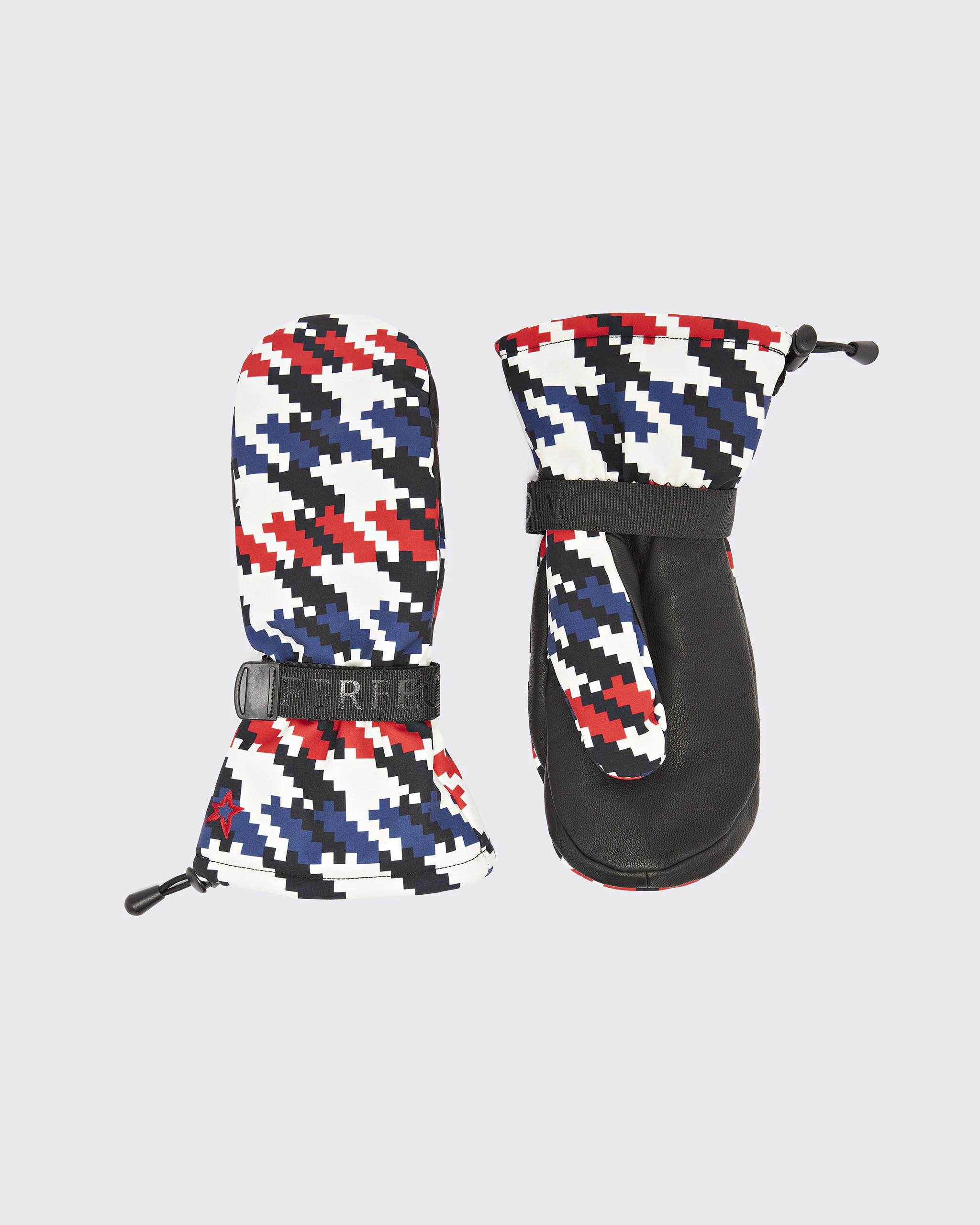 Houndstooth Davos Mitts | Perfect Moment