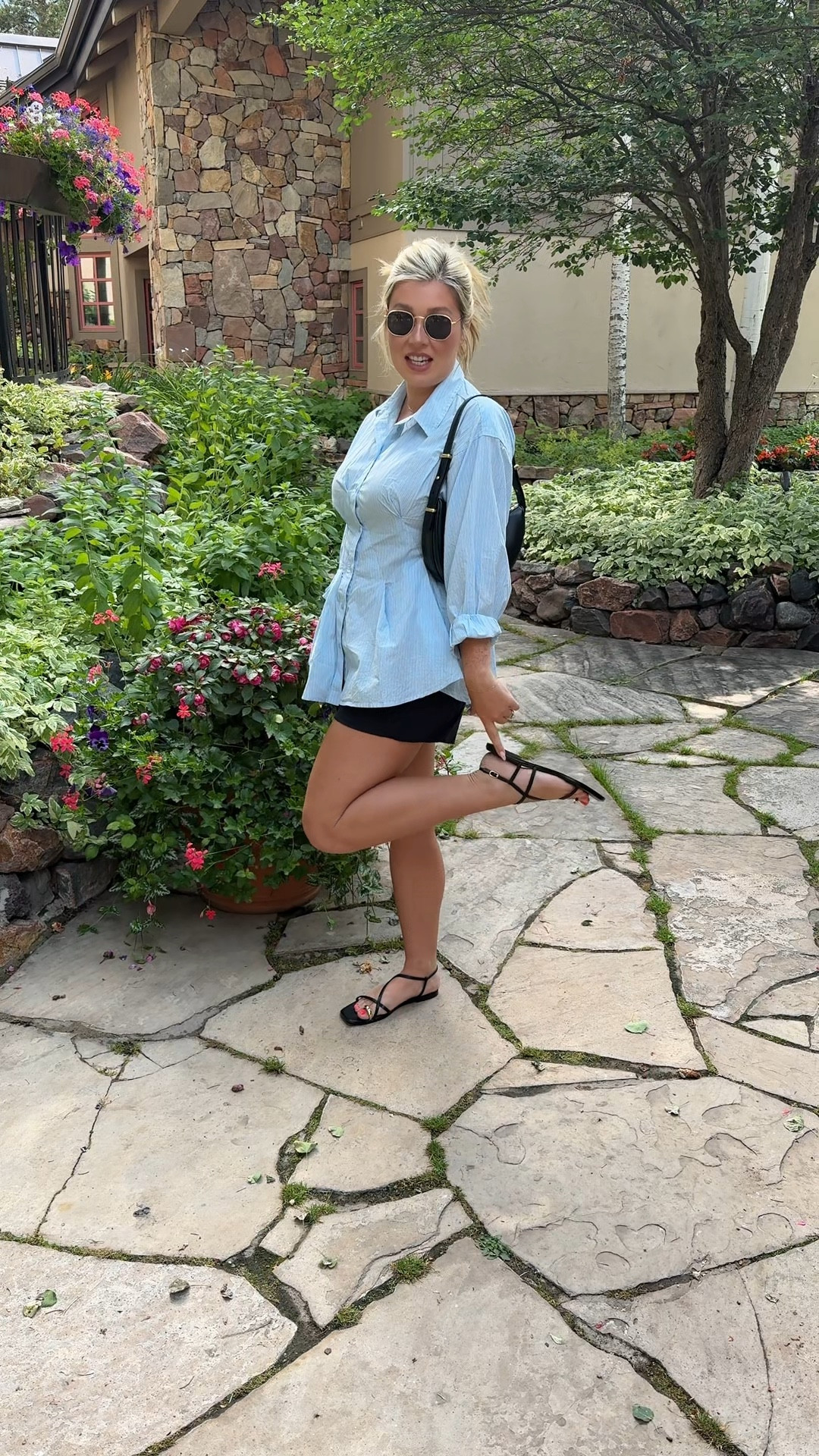 Family fit check - breakfast at Vintage Vail
I’m wearing a size medium top and the shorts are a 29 and a couple years old  

#LTKMidsize #LTKFamily #LTKStyleTip