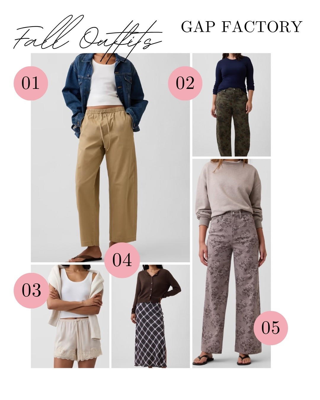New fall outfits from GAP Factory!

#LTKMidsize #LTKSeasonal