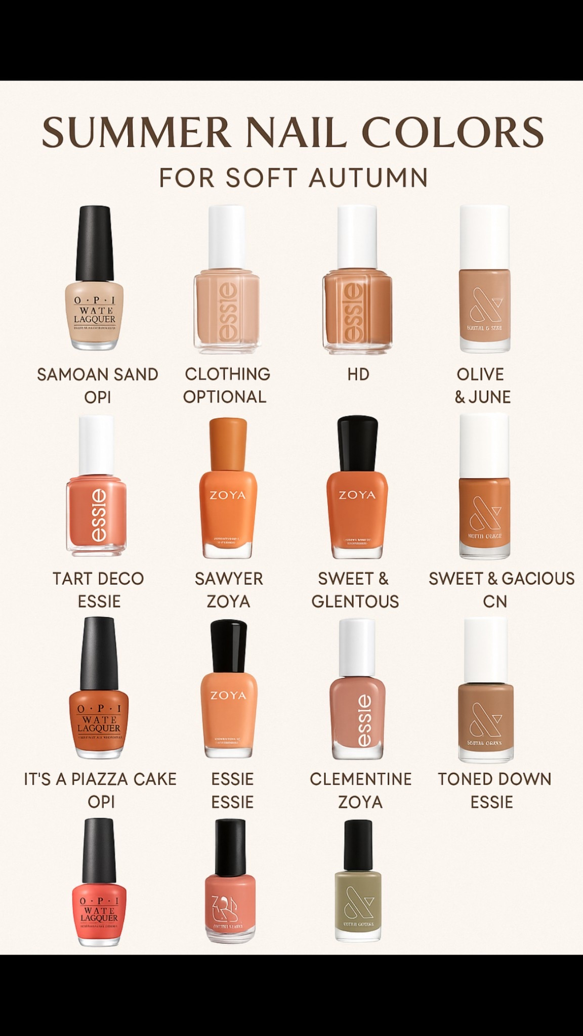 Soft autumn nails 

#LTKGiftGuide #LTKBeauty #LTKSeasonal