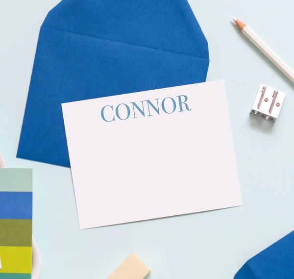 Simple Serif Personalized Stationery | Joy Creative Shop