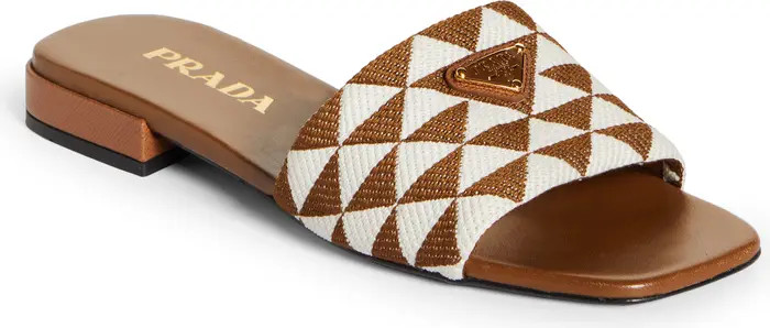 Logo Slide Sandal (Women) | Nordstrom