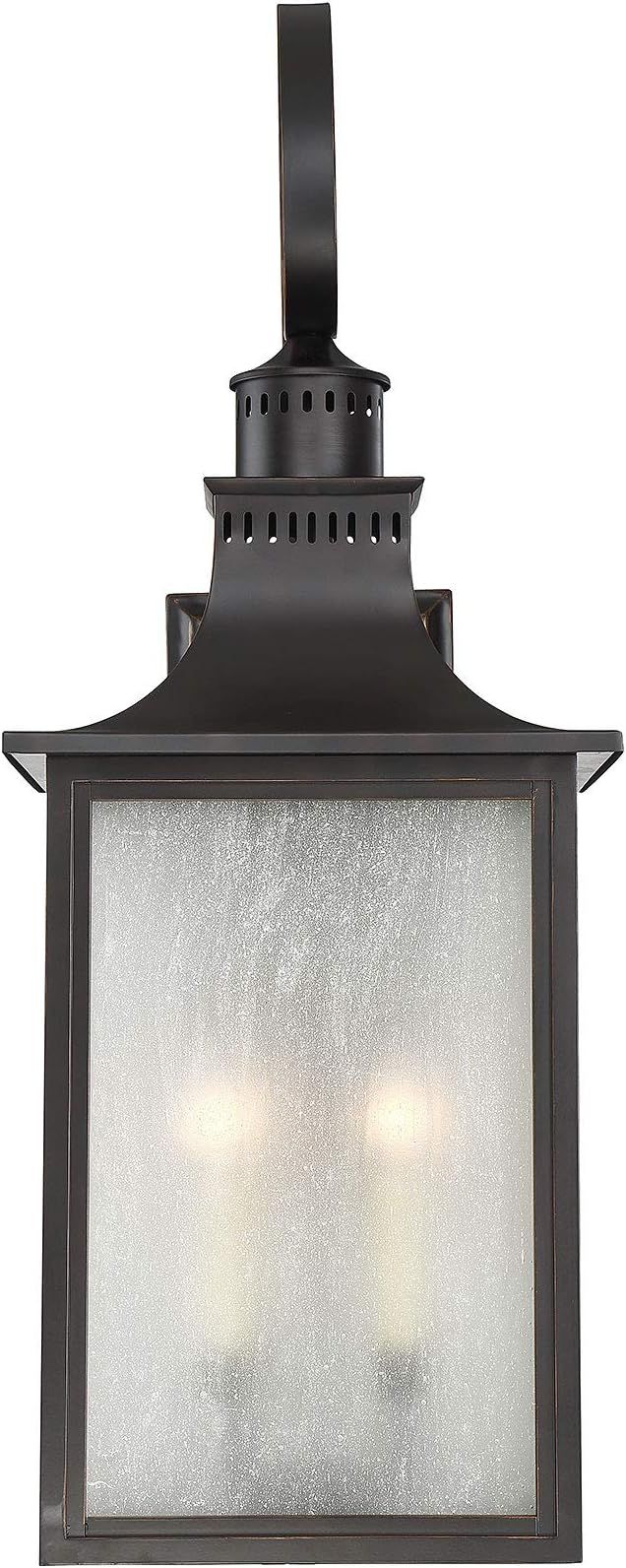 Savoy House Lighting 5-258-25 Monte Grande Collection 1-Light Outdoor Wall Mount 17.75-Inch Lante... | Amazon (US)