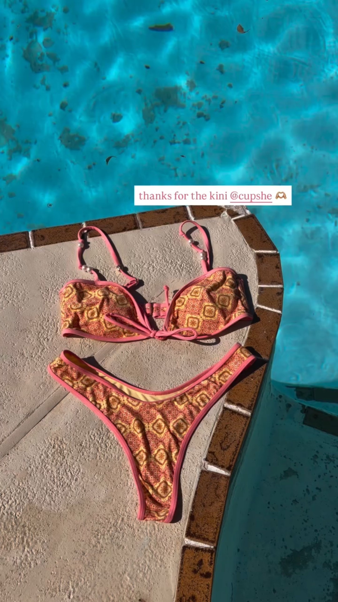 thanks for the kini @cupshe 🫶🏼