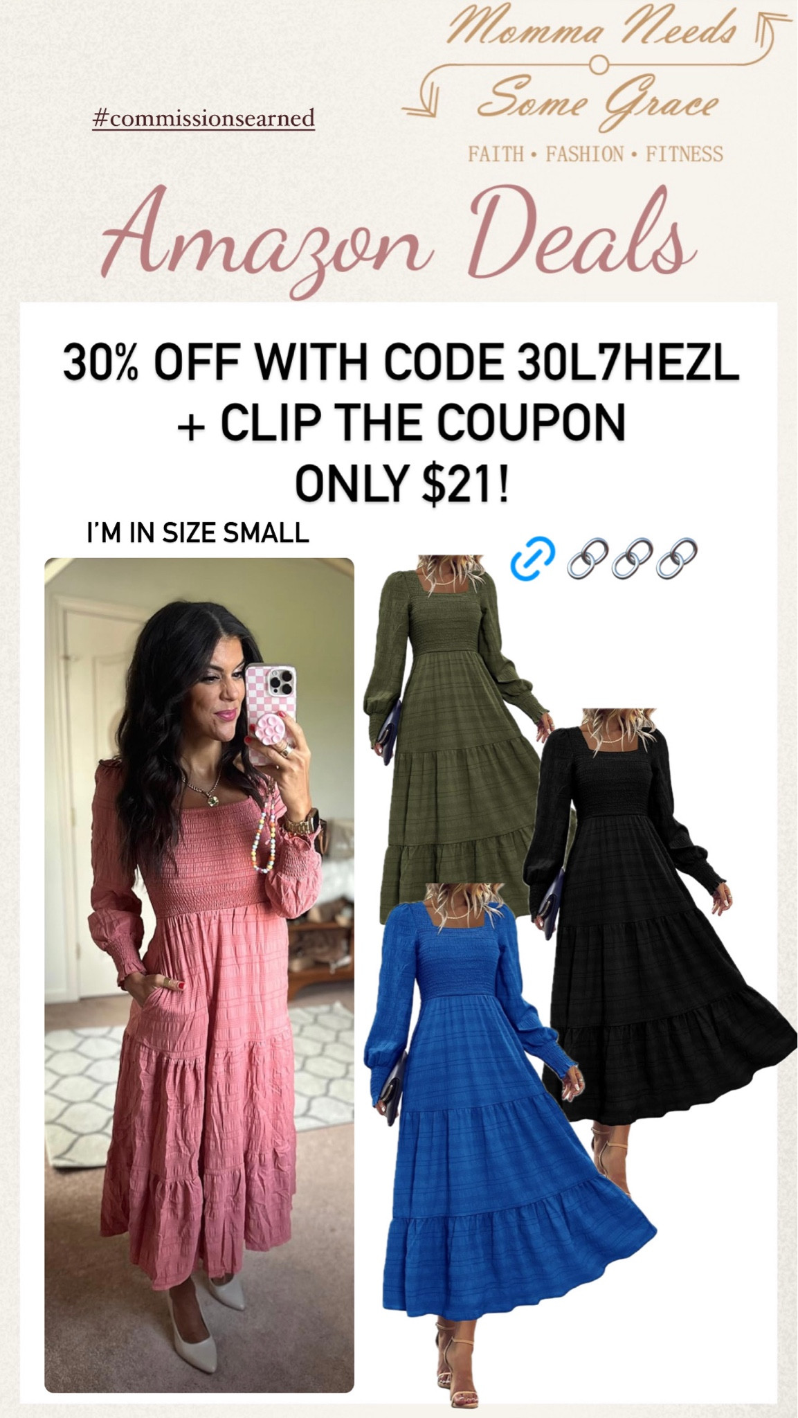 Great fall dress on promo for $21!
I’m in a size small!

#LTKFindsUnder50 #LTKSeasonal #LTKSaleAlert