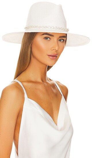 Cosmos Hat in White | Revolve Clothing (Global)