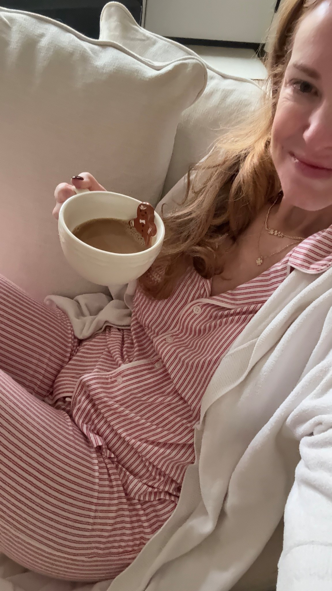 Thankful for the softest pjs and cute mug for my coffee to start Thanksgiving before it gets crazy! 

#LTKHoliday #LTKHome #LTKmomlife