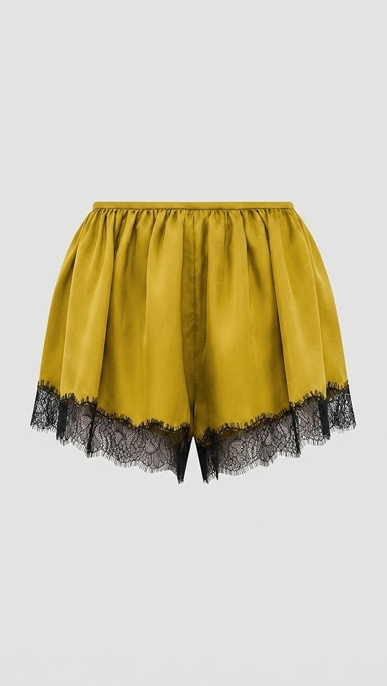 Ulla Johnson Georgina Silk Shorts Citrine 2 | Shopbop