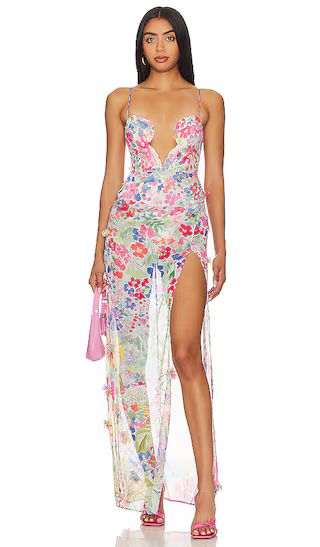 Idres Maxi Dress in Floral Multi | Revolve Clothing (Global)