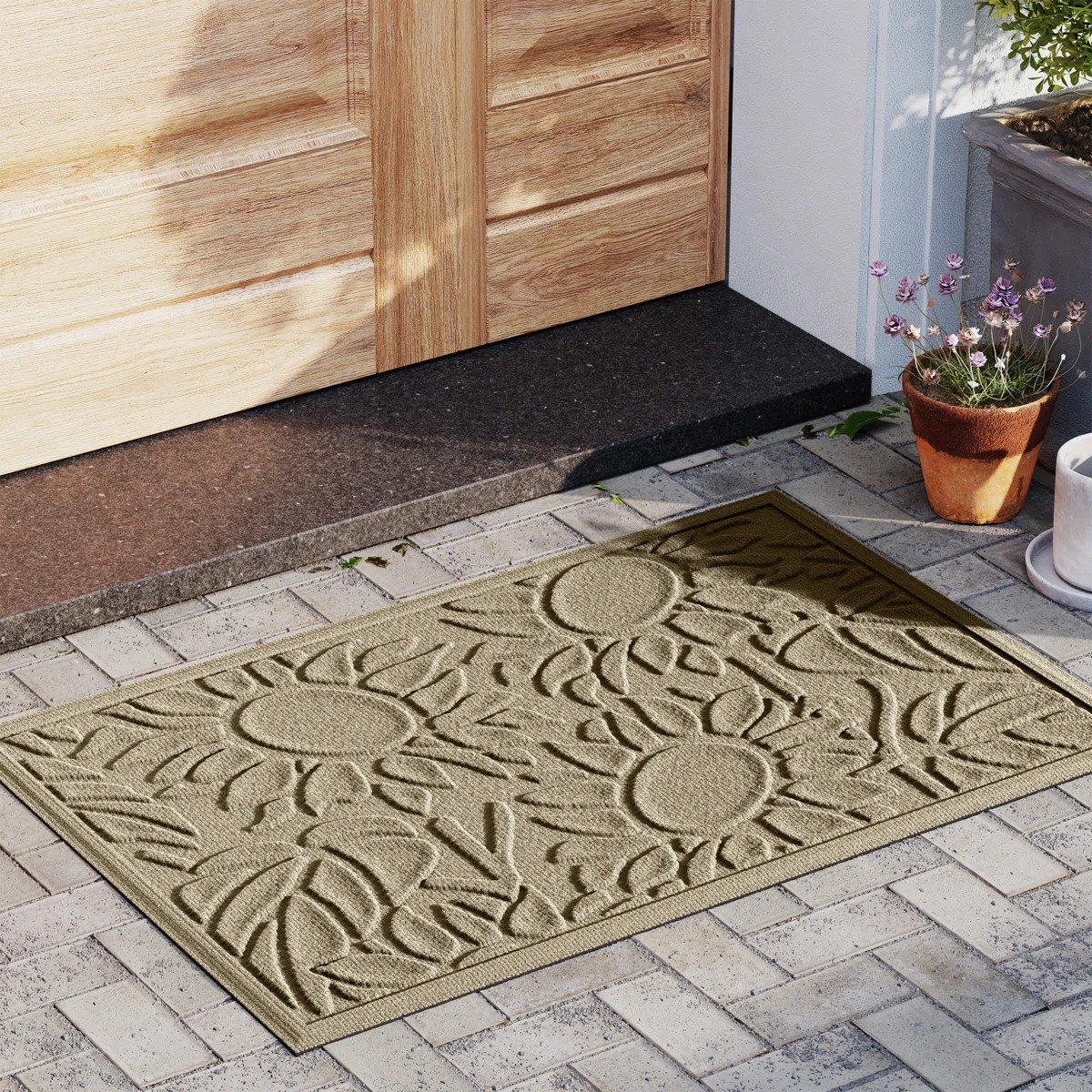 WaterHog Sunshine Day 23 in. X 35 in. Indoor Outdoor Door Mat | Wayfair North America