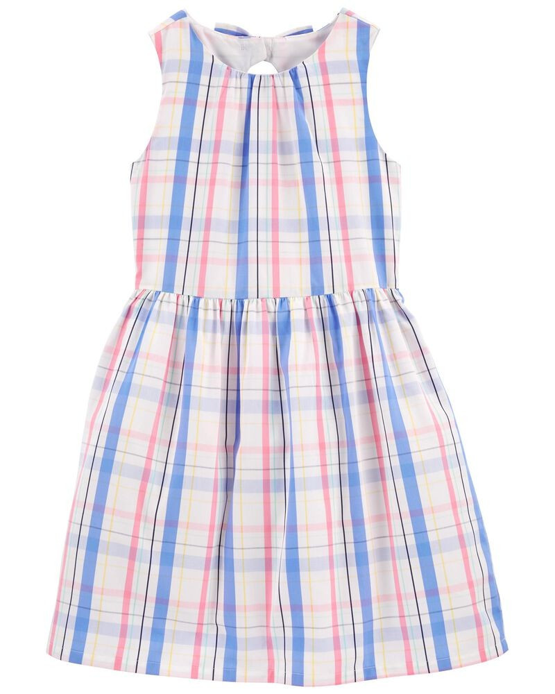 Plaid Sateen Dress | Carter's