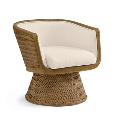 Raleigh Swivel Chair | Grandin Road