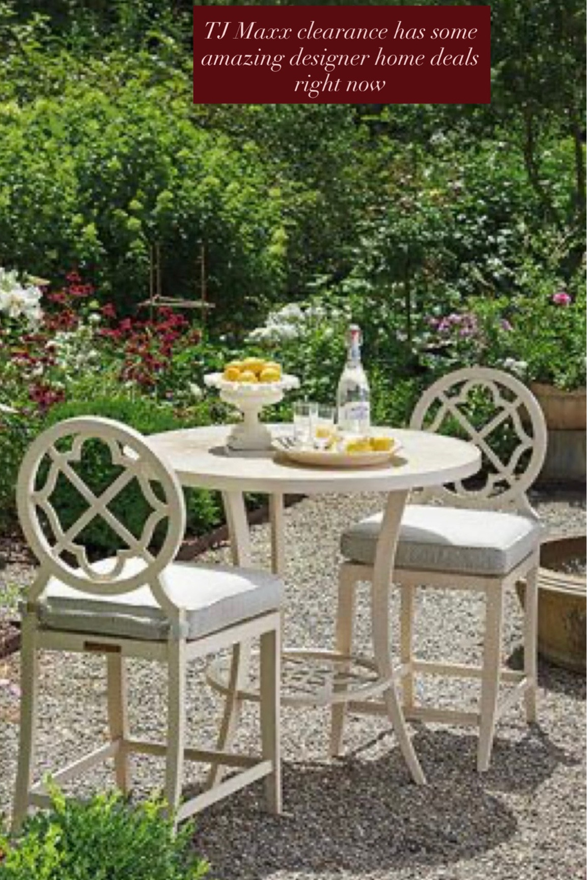 @TJ Maxx clearance has some amazing designer home deals right now - starting off strong with outdoor picks! 🪴☀️

#LTKHome #LTKSeasonal #LTKSaleAlert
