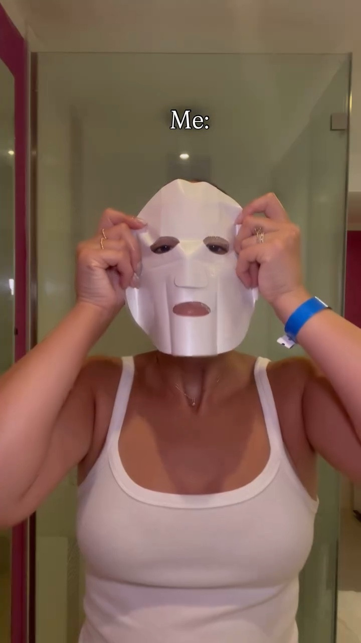 Masking > going out #selfcare #beautyroutine #sheetmask #skincare #skincareroutine