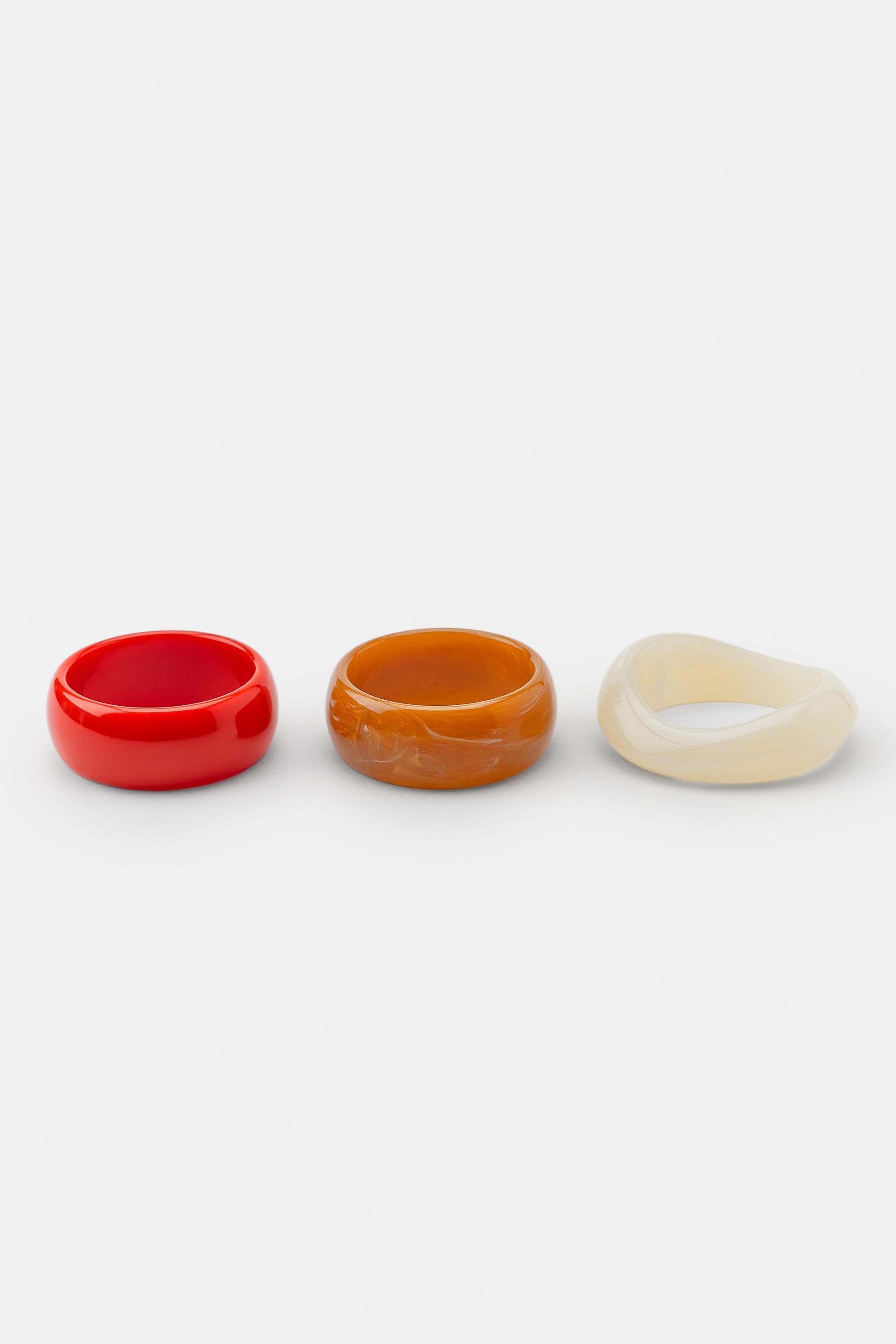 THREE-PACK OF RIGID BRACELETS | Zara US