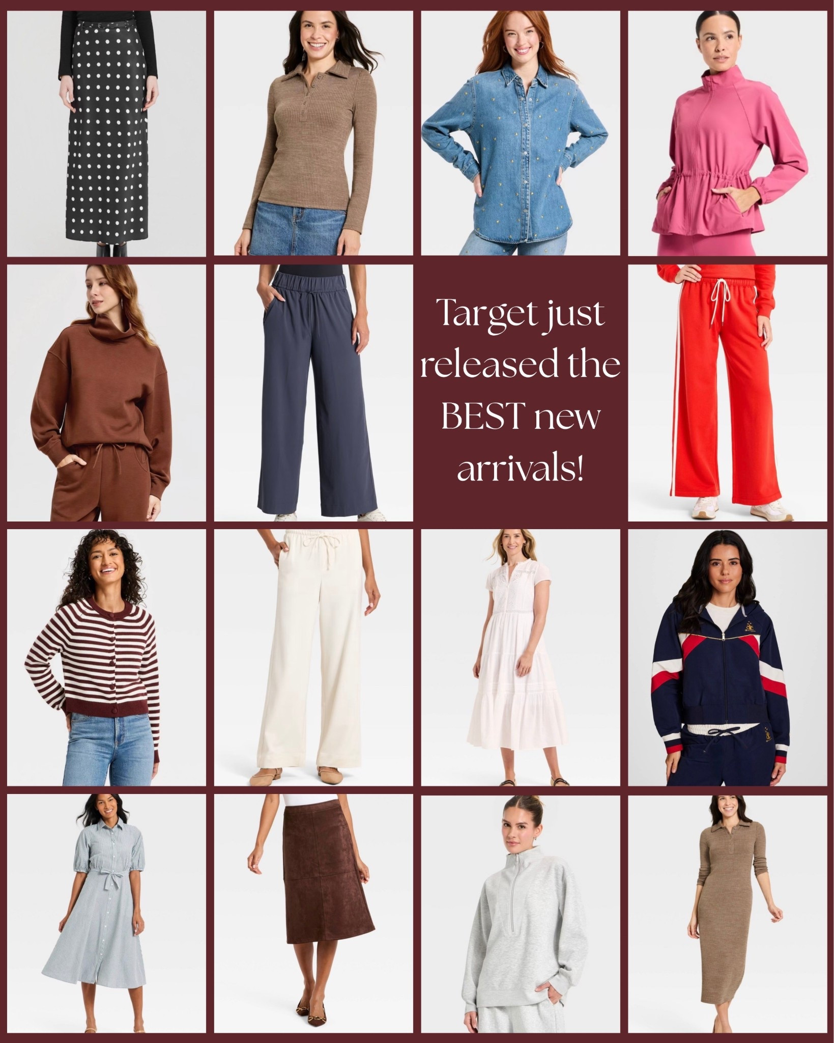 New! New! New!! Target just dropped some new styles that I’m dying over. Here are all the things in my most recent order. Sooo good! I will be doing a full try on as they arrive. 

#LTKFindsUnder50