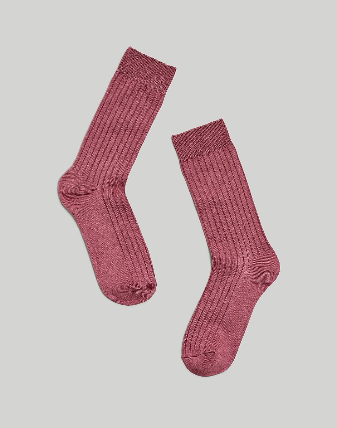 Slinky Ribbed Trouser Socks | Madewell