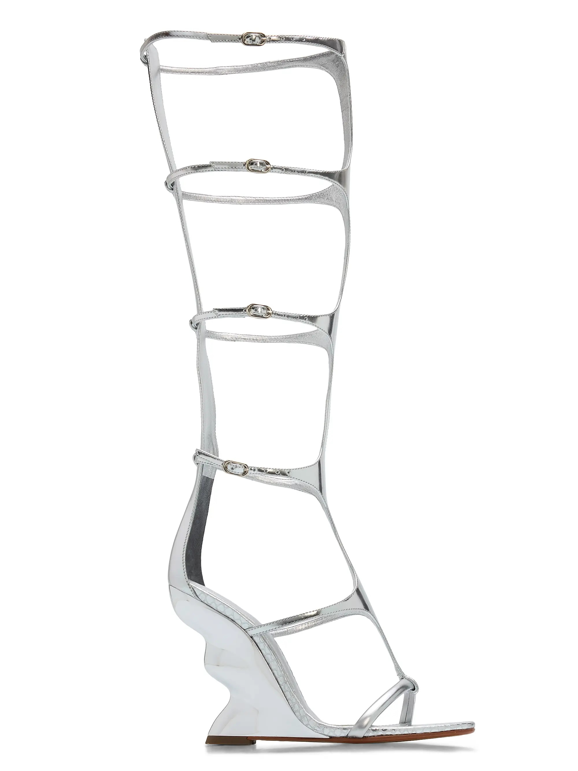 Alexandre Birman Boonie 100MM Leather Gladiator Sandals | Saks Fifth Avenue | Saks Fifth Avenue