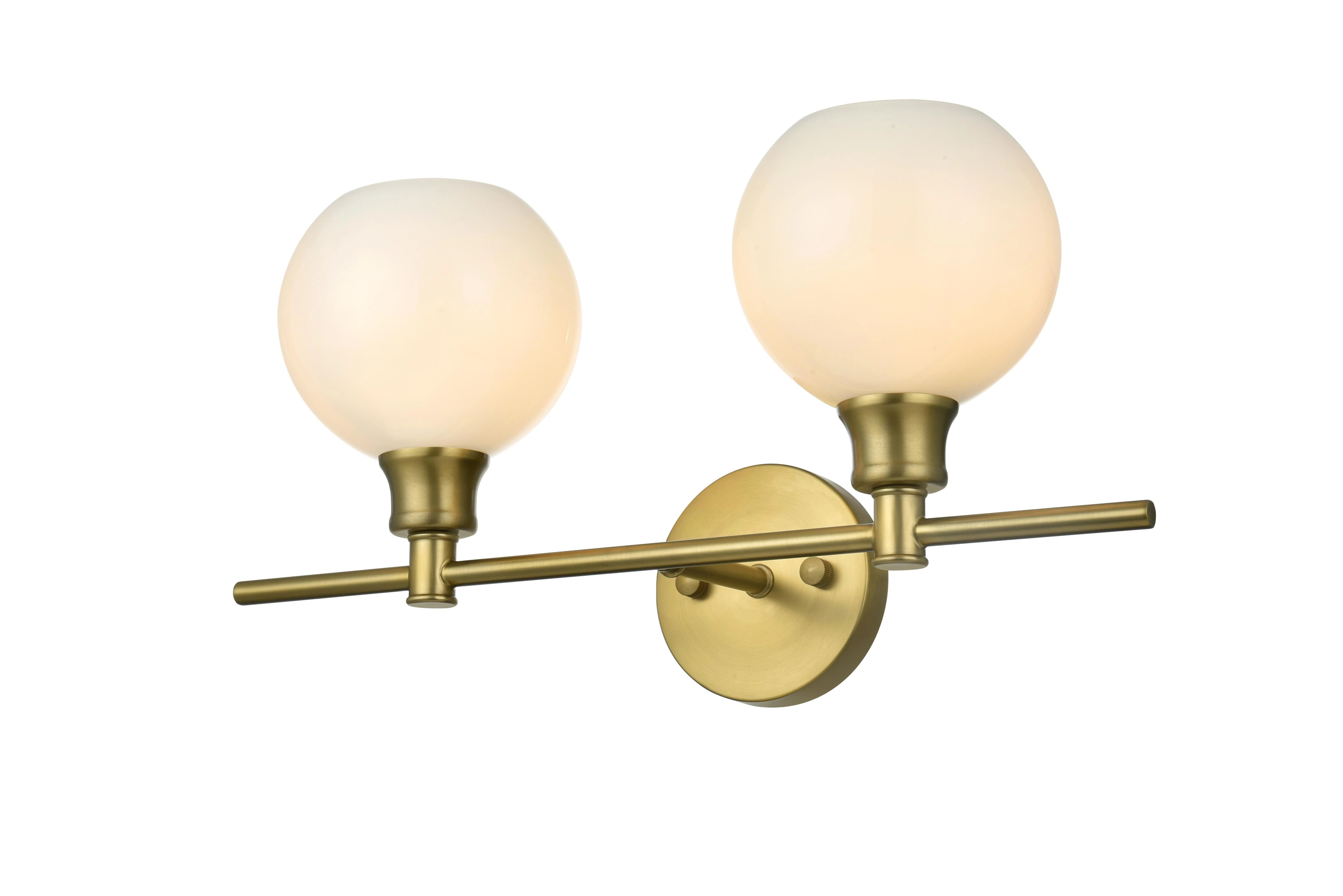 Drinkard 2-Light Dimmable Vanity Light | Wayfair North America