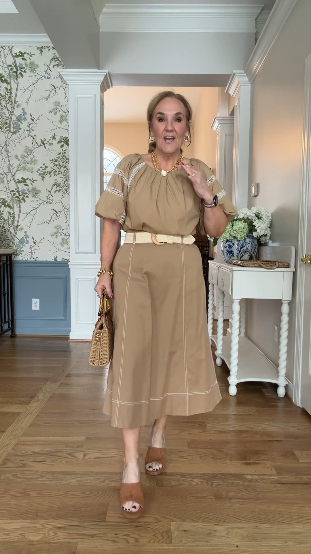 Blouse size medium
Skirt size medium petite
I’ll link a similar Rafa belt from target
Vacation outfit, spring outfit, monochromatic outfit

#LTKOver40 #LTKMidsize #LTKSaleAlert