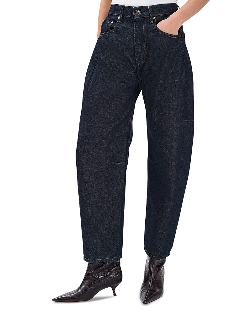 rag & bone Charlie High Rise Cropped Barrel Jeans in Twtri | Bloomingdale's (US)