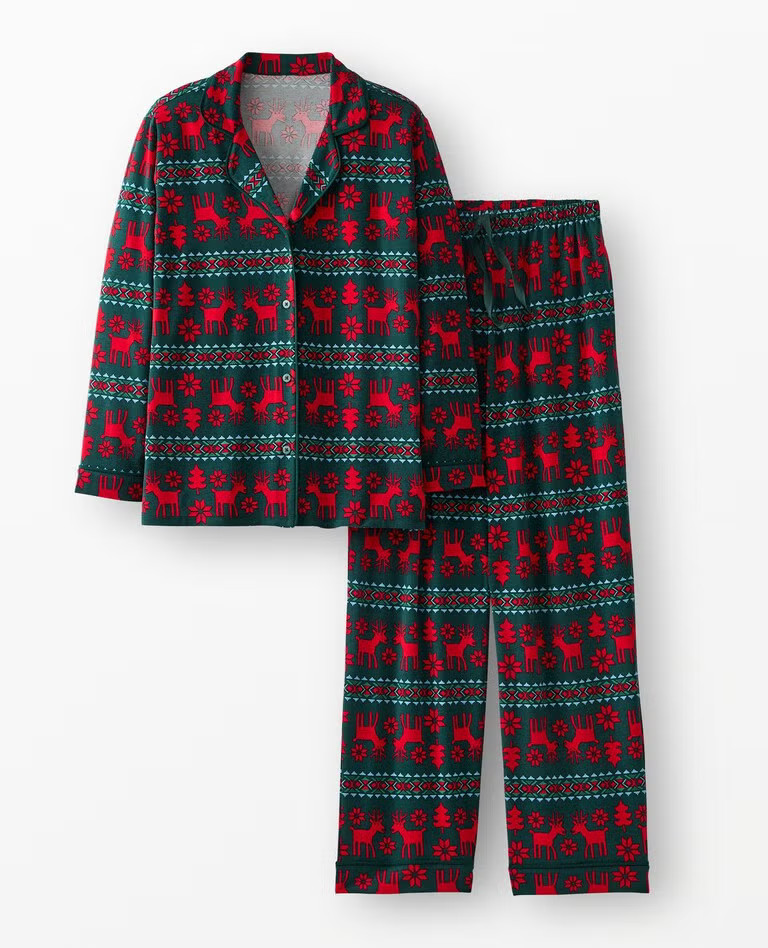 Women's Long Sleeve HannaSoft™ Pajama Set | Hanna Andersson