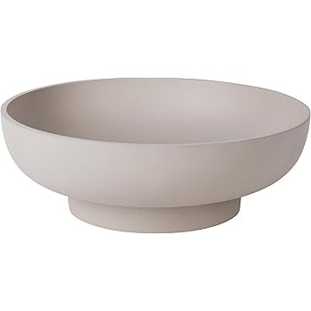 Large Decorative Concrete Bowl, Modern Handicraft Bowls for Home Decor, Decorative Fruit Bowl for... | Amazon (US)