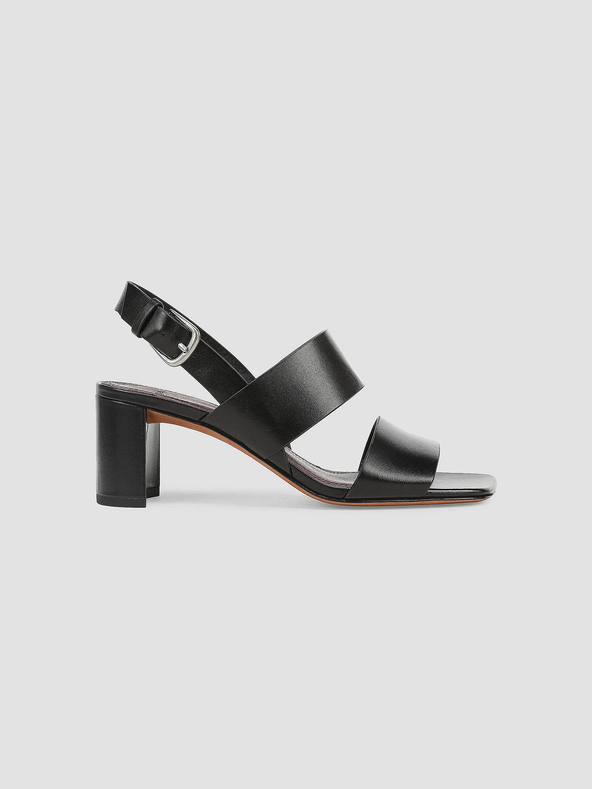 Oliana 65MM Leather Block-Heel Sandals | Saks Fifth Avenue