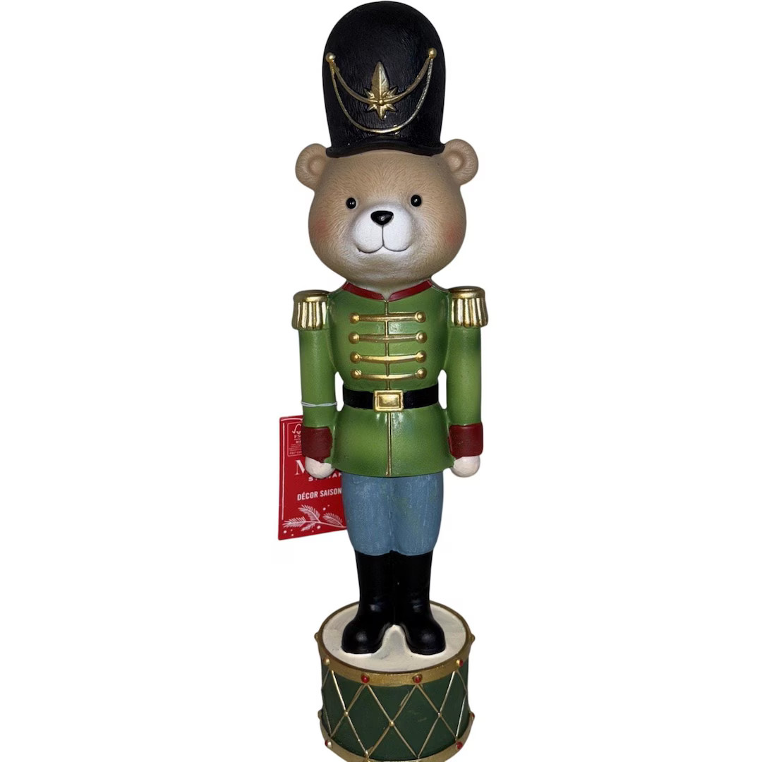 Martha Stewart Brown Teddy Bear Nutcracker Toy Soldier Bear Christmas Holiday - Etsy | Etsy (US)