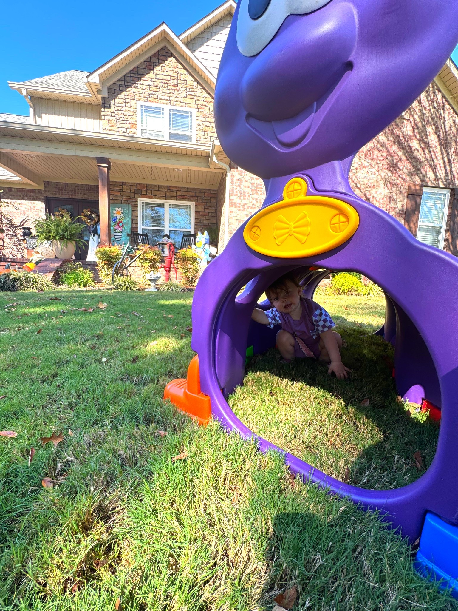 The perfect toddler outdoor toy! This little caterpillar is great for peek a boo, crawling, climbing and absolutely adorable! 

#LTKHoliday #LTKGiftGuide #LTKKids