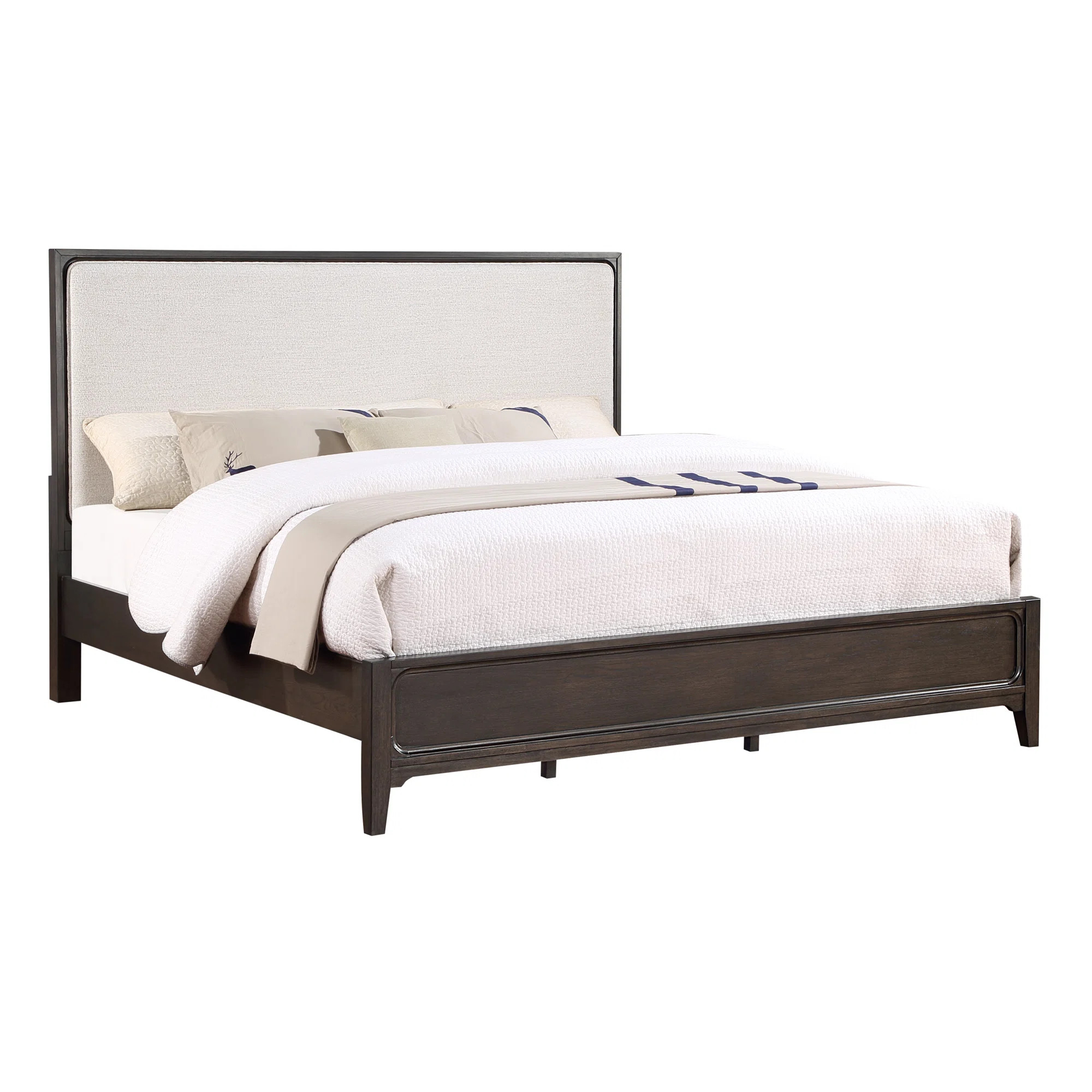 Lark Manor™ Westfield - Sand Upholstered Panel Fuel size Bed | Wayfair | Wayfair North America