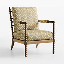 Jenny Lind Accent Chair | Crate & Barrel | Crate & Barrel