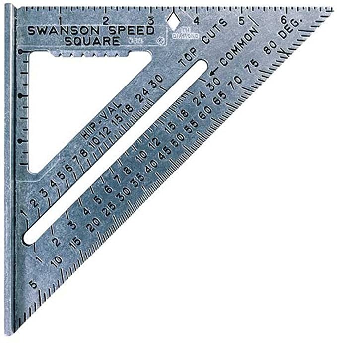 Swanson Tool Co S0101 7 Inch Speed Square | Amazon (US)