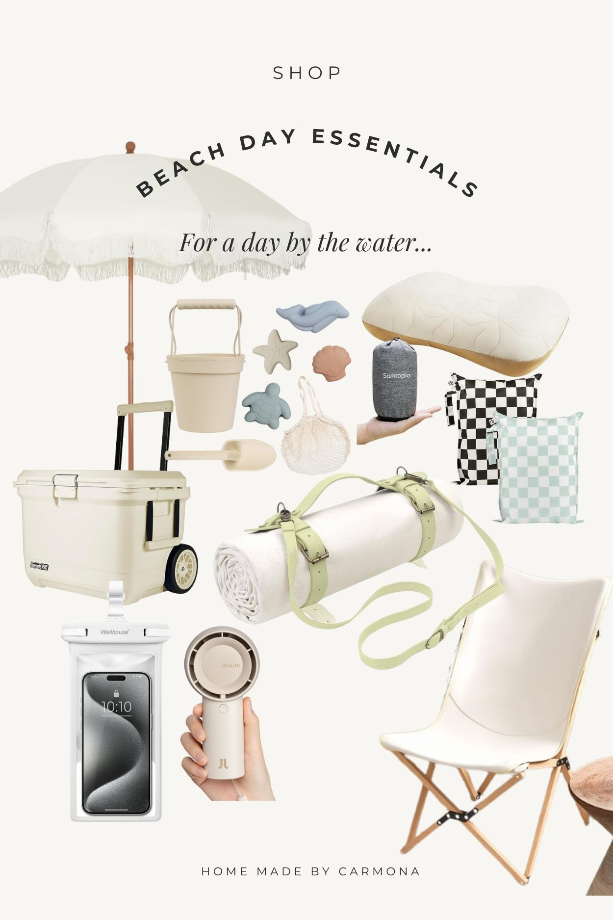 Beach Day Essentials | Everything you need for an enjoyable day by the water 

 #LTKTravel
