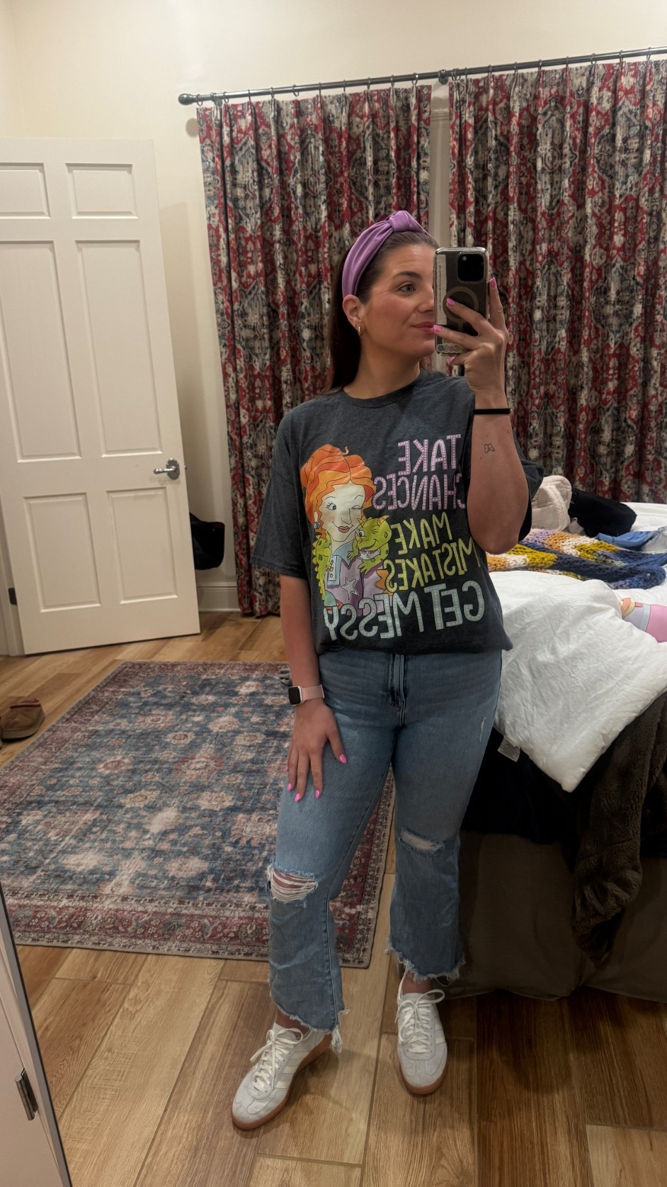 Friday fun ootd, channeling my fashion icon  

#LTKMidsize #LTKTravel #LTKPetite