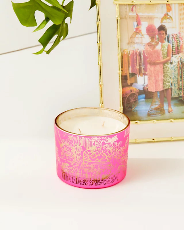 Electroplated Candle | Lilly Pulitzer | Lilly Pulitzer